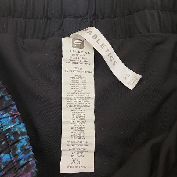 Fabletics Pamela Running Shorts Womens XS Green Elastic Waist Drawstring Gym - Picture 11 of 11